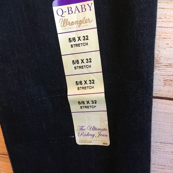 NEW WITH TAGS WRANGLER Q BABY‎ RIDING JEANS - Picture 10 of 11